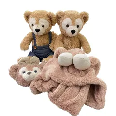 186000 現状品 Disney ディズニー ダッフィー&シェリーメイ　グッズまとめ ブラウン ユニセックス 4点まとめ売り