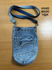 ショルダーバッグ⭐️大きめ⭐️長財布入ります⭐️マグネットボタン付き⭐️