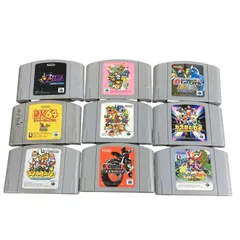 139035 現状品 Nintendo 任天堂 ニンテンドウ 64 ソフト 9点まとめ売り