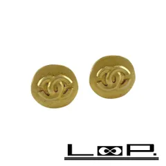 シャネル ■中古■ヴィンテージ■ イヤリング アクセサリー ココマーク ロゴ ゴールド GP 96P 【607899】7