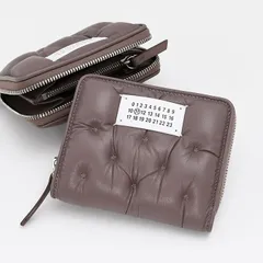 MAISON MARGIELA メゾン マルジェラ ウォレット 財布 グラム スラム エンブロイダリー ウォレット スモール SA1UI0032 P6434 レディース ユニセックス ローズ ベージュブラウン ピンクミニ財布のサムネイル