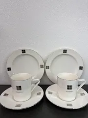 Yves Saint Laurent カップ＆ソーサー＆ケーキ皿セット