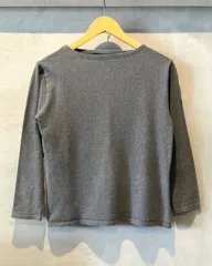SAINT JAMES-L/S T-shirt-(size XS)Made in FRANCE セントジェームズ 無地バスクシャツ フランス製