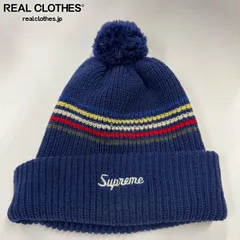 Supreme/シュプリーム【12AW】Loose Gauge Stripe Beanie/ルーズゲージ ストライプ ビーニー/ニット帽