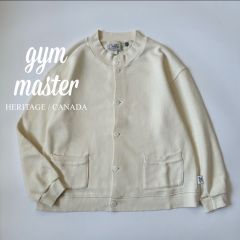 E547/美品 Gymphlex スウェットカーディガン S グレー 裏起毛 - メルカリ
