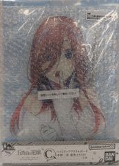 一番くじ五等分の花嫁　C賞中野三玖バストアップアクリルボード原作イラスト他全６点 一番くじ 五等分の花嫁5周年 C賞 中野三玖 - メルカリ