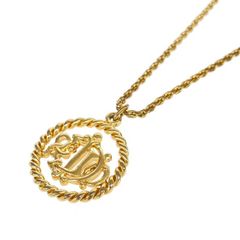 Dior ネックレス CDロゴ オーバル GPメッキ ゴールド dn526 - メルカリ