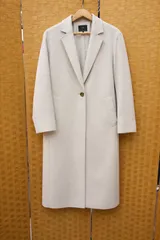 【 23区 】ウールカシミヤビーバー チェスター コート サイズ38