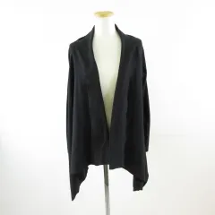 コムサイズム COMME CA ISM カーディガン 長袖 黒 F *T454