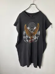 S00115　HarleyDavidson｜ハーレーダビッドソン｜タンクトップTシャツ｜ブラック黒｜コットン100｜ビッグサイズXL｜Y2K｜90S｜古着｜アメカジ｜USA古着｜ヴィンテージ｜ストリート｜バイカー｜フォロー割｜今期トレンド