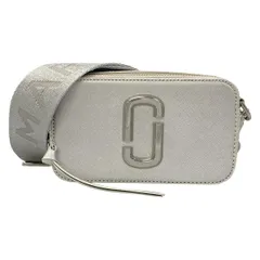 MARC JACOBS(マークジェイコブス) ショルダーバッグ ザ スナップショット シルバー レザー