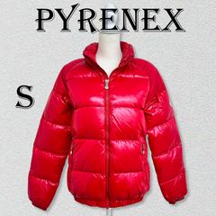 新品 ピレネックス アウター ダウンジャケット ユニセックス レッド S 