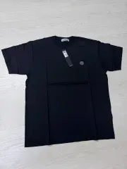 XXL ストーンアイランド ブラック ロゴ 半袖Tシャツ