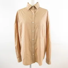 SEASON STYLE LAB シャツ 長袖 ベージュ 40 *T330
