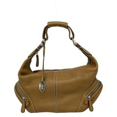 TOD'S キャメル　レザー ハンドバッグ TOD'S キャメル レザー ハンドバッグ - メルカリ