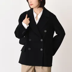 S Max Mara エス マックスマーラ アウター LUKAS ルーカス ピュア ウール ダブルフェイス ジャケット 9046011600 レディース ブラック ウールのサムネイル