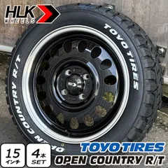 在庫少 即納 ハイゼットジャンボ S500P S510P 新品 15インチ タイヤホイール4本セット TOYO OPENCOUNTRY RT 165/60R15 ホワイトレター 純正車高装着可能のサムネイル
