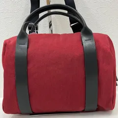 932　CAMPER　カンペール　ハンドバッグ　 2way　ショルダーバッグ　FRANK　 ワインレッド　赤系　ナイロン　レザー　 レディースのサムネイル