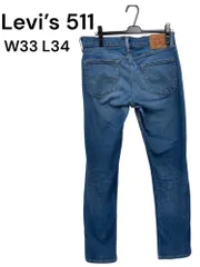 Levi’s 511 デニム パンツ W33 L34 809