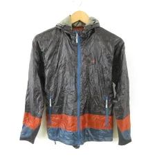 エーグル AIGLE ナイロン ジャケット 長袖 ジップアップ 黒 M *T234のサムネイル
