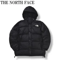 【希少】 00sヴィンテージ ノースフェイス THE NORTH FACE フーデッド ダウンジャケット アウトドア タウンユース ストリート S ブラック メンズ