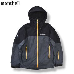 モンベル サンダーパスジャケット メンズ ブラック XL - メルカリ