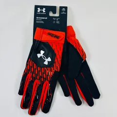 UNDER ARMOUR アンダーアーマー バッティンググローブ SM メンズ  オレンジ×黒