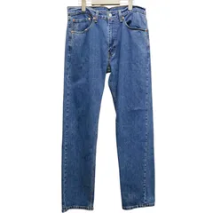 Levi's リーバイス 505 デニムパンツ W34 L32 インディゴ ブルー レギュラーストレート ジーンズ メンズ 古着 アメカジ 定番 人気サイズ ゴールデンサイズ 美シルエット