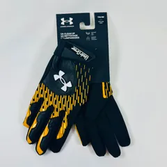 UNDER ARMOUR  アンダーアーマー バッティンググローブ YM/M メンズ  黄色×黒