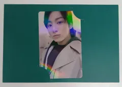 BTS JUNGKOOK トレカ GOLDEN JPFC購入特典 ラキドロ ホログラム ジョングク 台紙付き