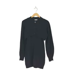 エイミーイストワール eimy istoire ロゴボタンニットセットワンピース レディース  F