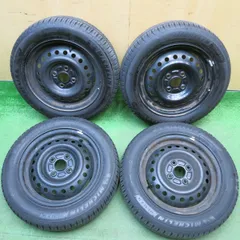 中古ノーマルスチールホイール付き155/65R14ダイハツキャップ付き履き替え無料 DUNLOP（ダンロップ） 中古タイヤ サマータイヤ ホイールセット 4本
