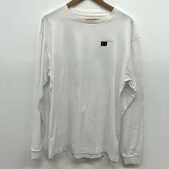 【イオン広店】 中古 uniform experiment | ユニフォームエクスペリメント 長袖Ｔシャツ IN-PROCESS PRINT L/S TEE UE-252022 ホワイト サイズ：2 【103】