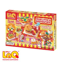 LaQ ラキュー スイートコレクション マイリトルレストラン ままごと 5歳 おもちゃ 知育玩具 夏休み 自由研究 工作 初節句 女の子のサムネイル