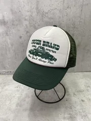 otto オットー TRUCK BRAND プリント メッシュ キャップ 帽子 アメカジ sizeone/グリーン×ホワイト ■■ メンズ