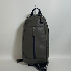 現行✨コーチ ゴッサム ボディバッグ ショルダー シボ革 斜め掛け