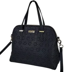 B-17 kate spade ケイトスペード ハンドバッグ ショルダーバッグ 2way 花柄 パンチング ロゴ ブラック B-P478-1-251129 3-3