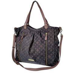 美品✨ラシット・2way肩掛け斜め掛け ナイロン×レザー 大容量A4可 日本
