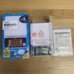 開封済み未使用 Asmix アスカ 郵便はかり デジタルスケール DS3300U 最大計量3kgまで 箱付のサムネイル