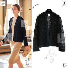 シャネル セーター CHANEL パープル マジェンタ リボン リップ ウール モヘア ニット カール・ラガーフェルド トップス 超美品 38 40 シャネル セーター CHANEL パープル マジェンタ リボン リップ ウール