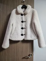 ZARA シアリング ボア 羊毛ジャケット