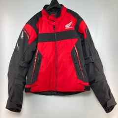 希少古着HONDAでかロゴブラックナイロンバイカージャケットレーシング