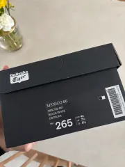 onitsuka tiger オニツカタイガー メキシコ66 ブラック 26.5cm サイズ