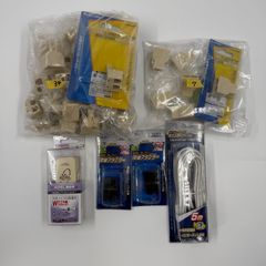 DC-201電話機コード 1m ×7個 TP-3411モジュラージャック×8個 - メルカリ