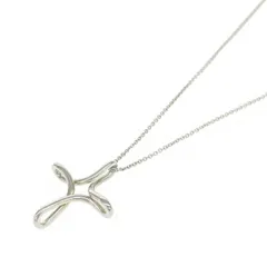 TIFFANY&Co. ティファニー SVネックレス  インフィニティクロス/エルサペレッティ/925    シルバーカラー  / 240001196049