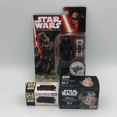 スターウォーズ３点セット　①S.H.Figuarts　BB-8 special Ver.　②メタコレ　ロゴコレクション　最後のジェダイ　③スターウォーズ／フォースの覚醒　ベーシックフィギュア　カイロ・レン　STAR WARS　　#i00043