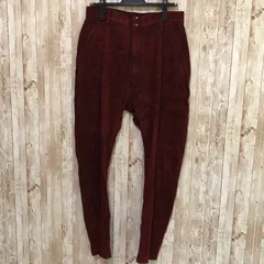 タ　WJK　ダブルジェイケイ　5186 cn20e　3D banana slacks　3Dバナナスラックス　red　レッド　赤　S・L・XL　【未使用・タグ付き】のサムネイル