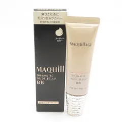美品 MAQuillAGE マキアージュ ドラマティック ヌードジェリー BB 美容液 30g 日中用色つき 残量多 BU6687J1