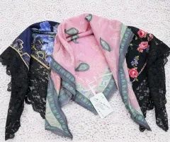 パータン感 かわいい BIG スカーフ 3枚 まとめ