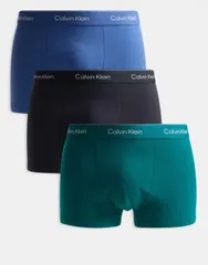 カルバンクライン メンズ アンダーウェア トランクス コットン Calvin Klein Icon Cotton Stretch 3 pack relaxed boxer briefsgreenblack Multi マルチカラー